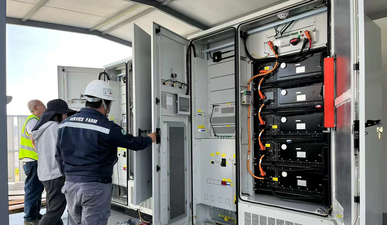 HT infinitepower 135 kW / 261 kWh commercieel energieopslagsysteem projectcase